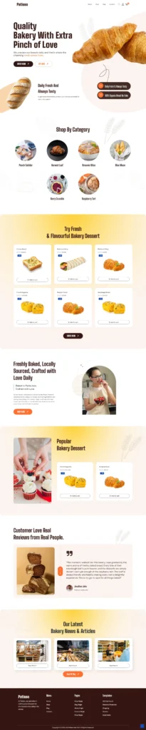 E commerce full website